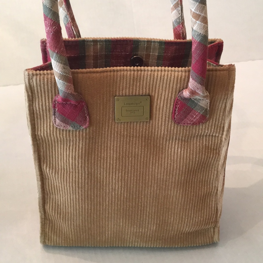 Longaberger tote bag